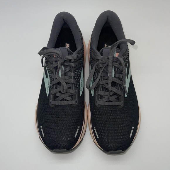 Brooks Sneakers Womens 10.5 B Ghost 14 1203561B026 Black Running‎ Athletic Shoes - Picture 2 of 10